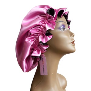 Women Satin Hair Bonnet | Customizable Sleep Satin Bonnet