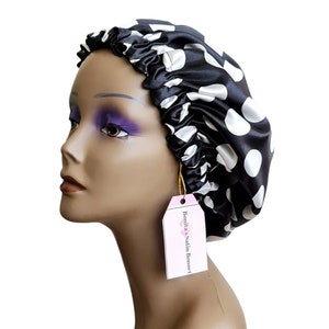 Reversible Satin Bonnet|Sleep Satin Cap