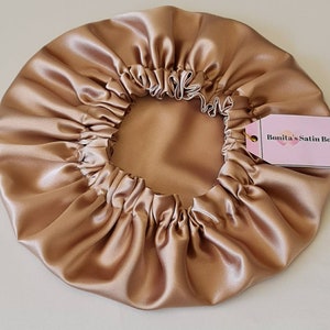 Children Hair Bonnet,  Reversible Satin Bonnet