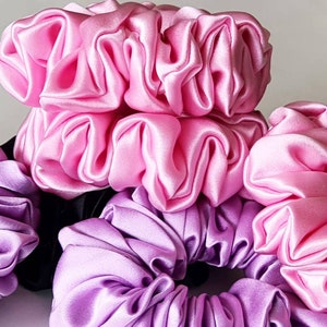 Silk Hair Scrunchie, Mulberry Silk Scrunchies