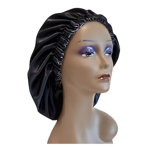 Custom Satin Hair Bonnet|Reversible Satin Bonnet