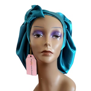 Adjustable Satin Hair Bonnet|Reversible Satin Bonnet