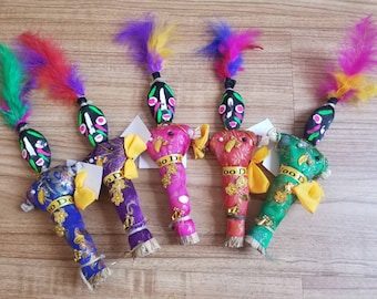 Vintage New Orleans Voodoo Dolls, Vintage Witchcraft  Black Magic, Santeria, Spell Dolls, Vintage Voodoo, Gothic, white Magic