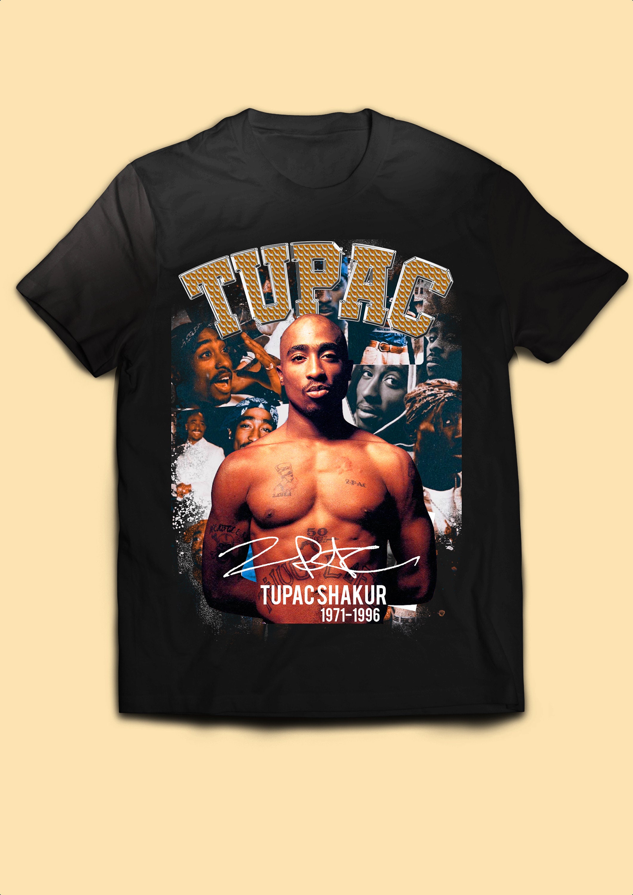 Discover TUPAC Vintage Rap Music T Shirt