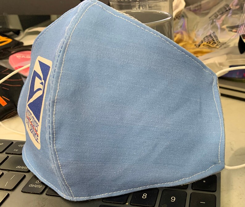 USPS Face Mask Etsy