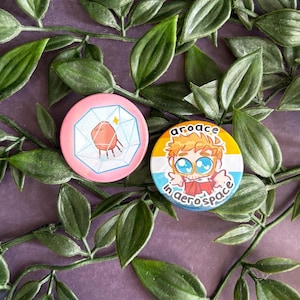 Project Hail Mary Buttons/badges - 38mm