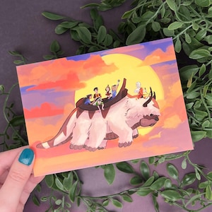 Impression d'art Avatar - A6 / Impression au format carte postale