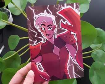 Impresión de Escorpio / Tamaño postal (A6) / She-ra