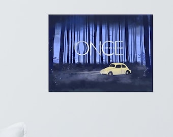 Fan art OUAT Print poster