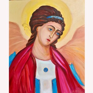 天使のアイコン、ラファエロの絵画、天使、手作り、宗教的 天使のアイコン、ラファエロの絵画、天使、手作り、宗教的