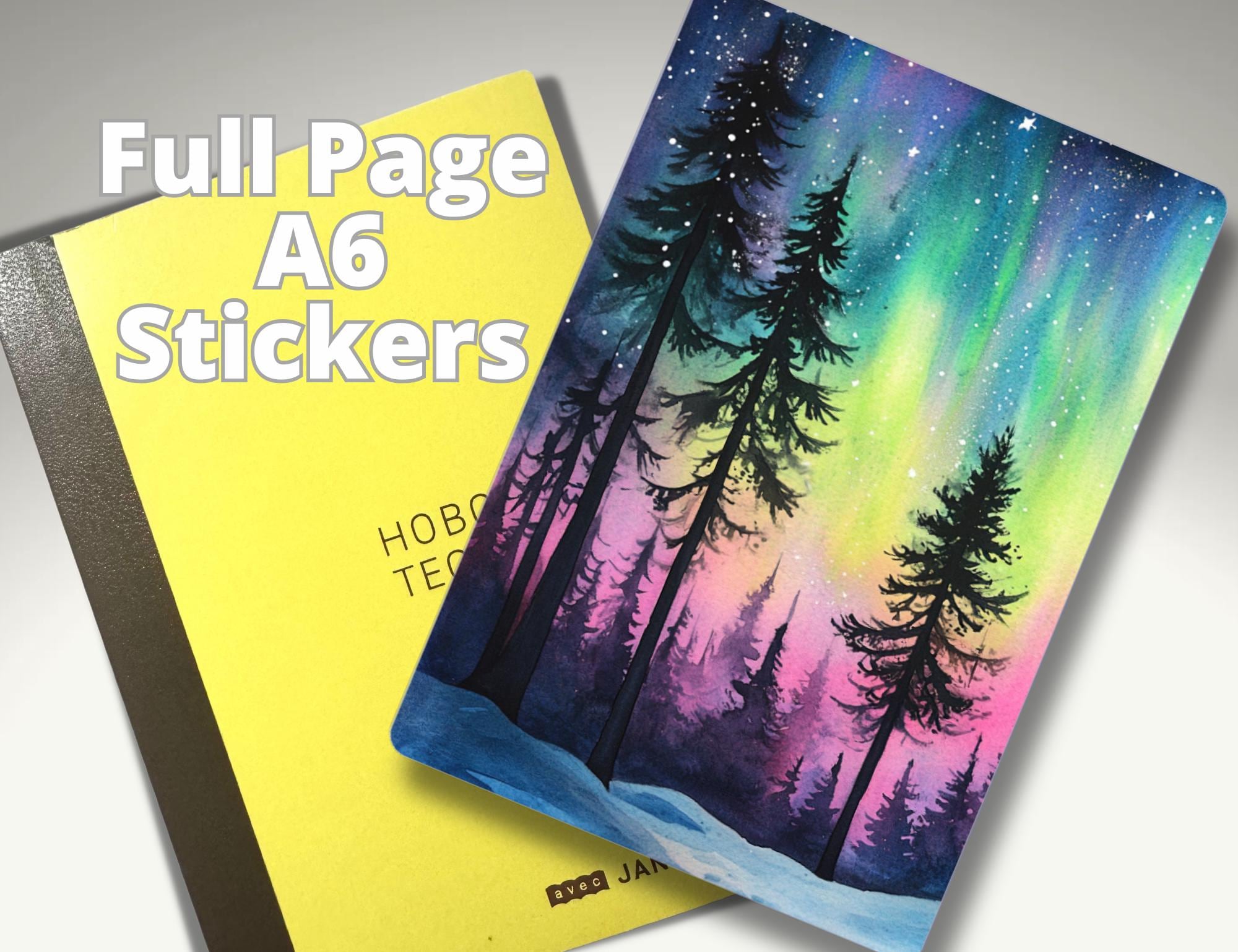 A6 Sticker Set - Etsy