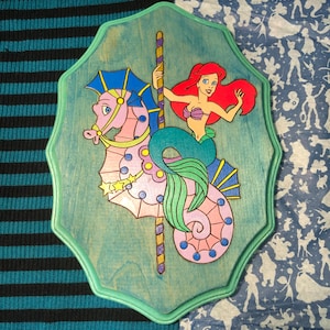 Little Mermaid Ariel Carousel Art