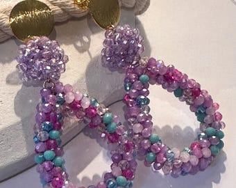 Ohrringe „Purple Crush“