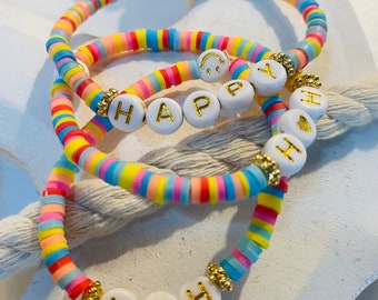 Armband "Happy Beads" -Aanpasbaar