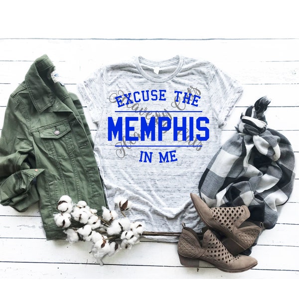 Excuse the Memphis in me SVG PNG Sublimation and cutting file instant digital download. Memphis 901 svg png digital cut files. Memphis TN