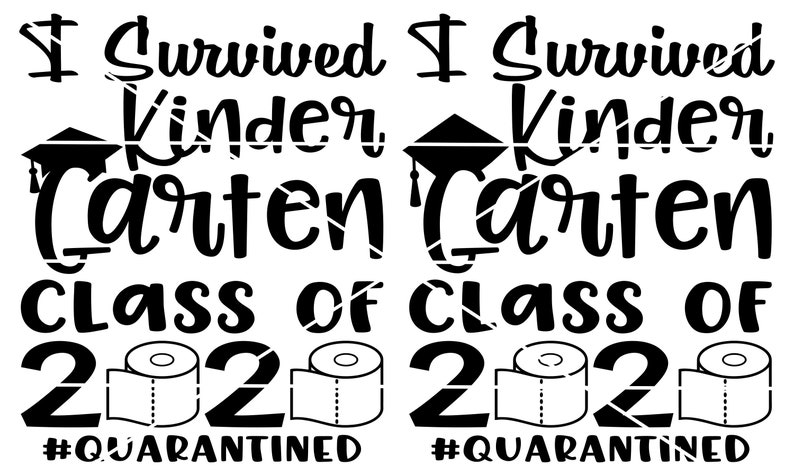 Download I survived Kindergarten Class of 2020 Quarantined svg / 2020 | Etsy