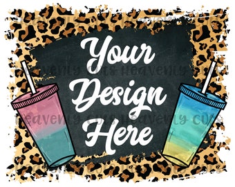 Loaded Tea Blank Clipart PNG , Herbalife Loaded Tea Sublimation Design , add your own customization png