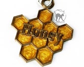 Honey XL Fursuit Dog Tag - Resin/3D Print, Costume accessory