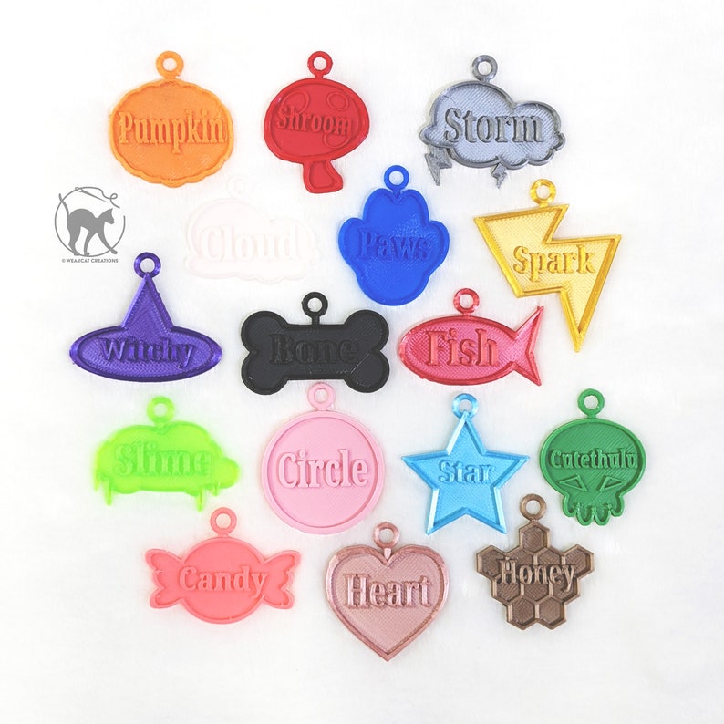 Costume Dog Tags for cosplay, costuming, pet play Customizable image 1