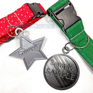 Costume Dog Tags for cosplay, costuming, pet play Customizable image 2