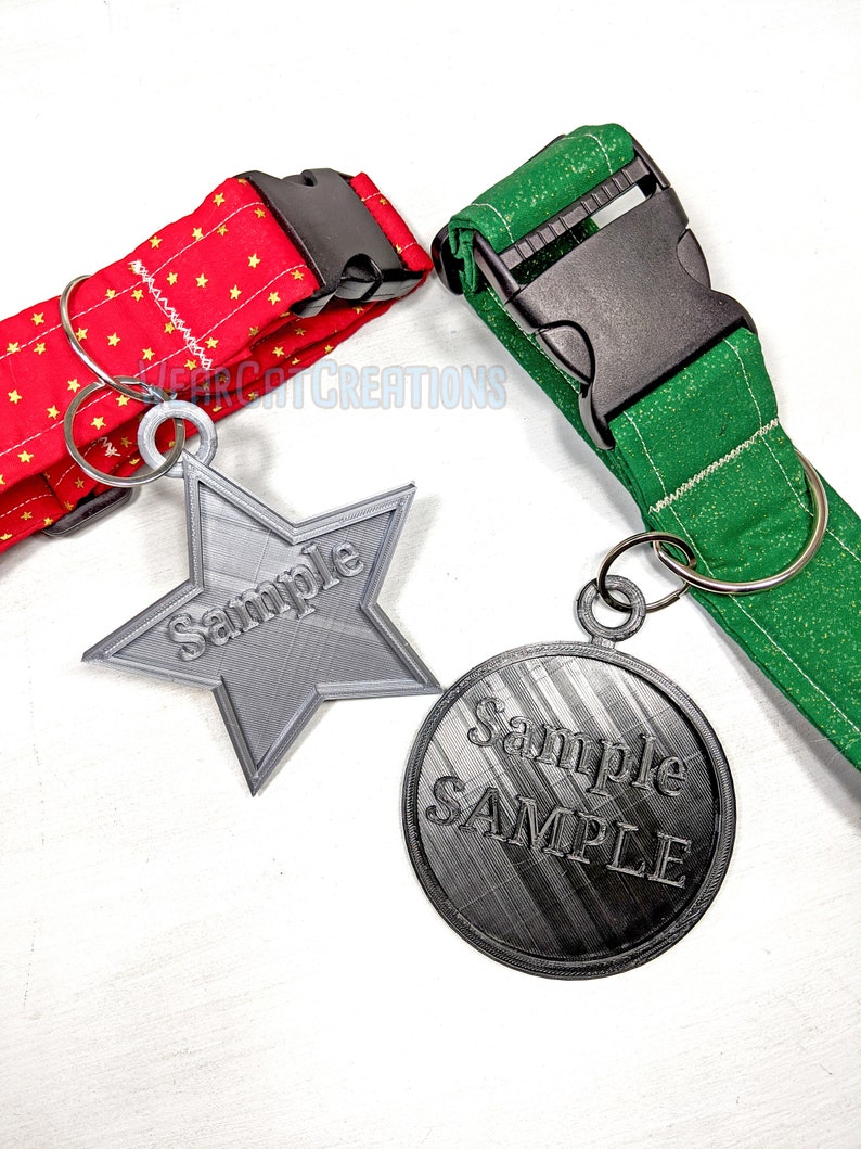 Costume Dog Tags for cosplay, costuming, pet play Customizable image 2