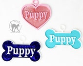 Good Puppy XL Fursuit Dog Tag - Resin/3D Print, Costume accessory