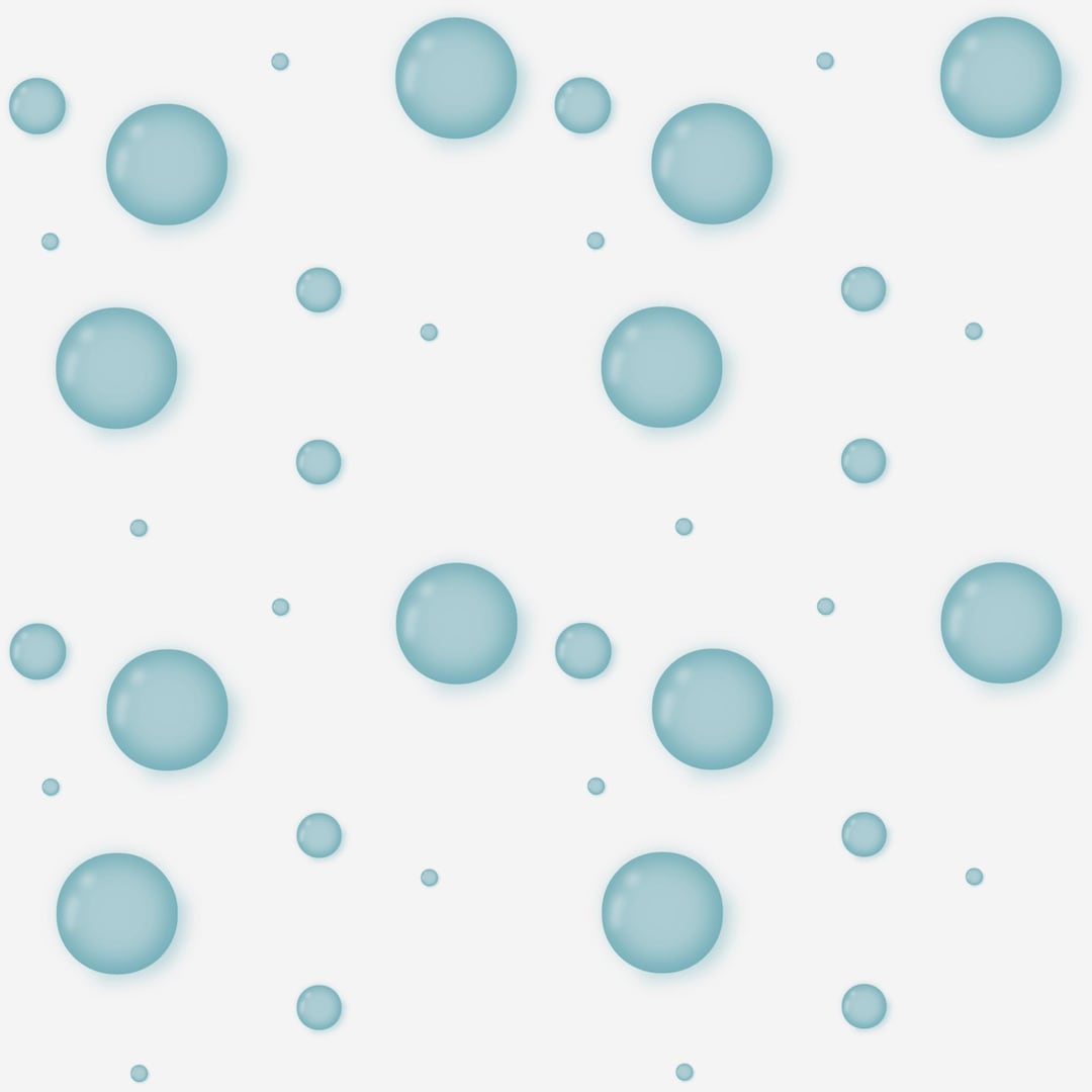 Simple Bubble Seamless Pattern - Etsy