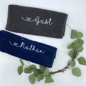 Duschtuch mit Name, Geschenk personalisiert, Badetuch personalisiert Bild 7