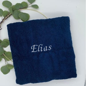 Personalized Bath Towel | High-quality towel with embroidered name | Unique gift for him & her image 10