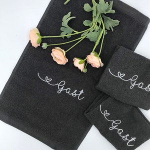 Duschtuch mit Name, Geschenk personalisiert, Badetuch personalisiert Bild 8