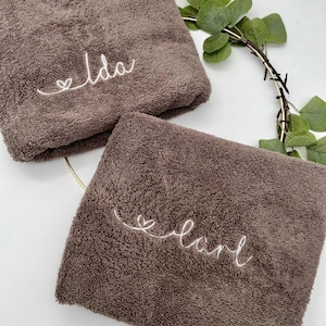 Personalized Bath Towel | High-quality towel with embroidered name | Unique gift for him & her image 13