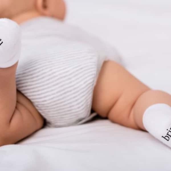 Biergeschenke für Papa, Vatertagsgeschenk, Wenn Sie dies lesen können, Babysocken, Unisex-Babypartygeschenk, Bring meinem Papa ein Bier, Schwangerschaftansage