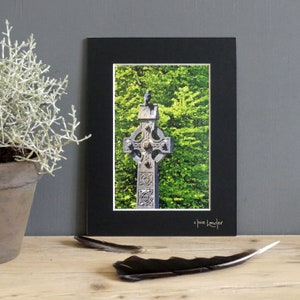 The Guardian - Ballinrobe Priory - County Mayo Ireland - 6x4 Mounted Print - Irish Photography - Gothic Art