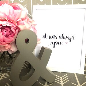 It Was Always You