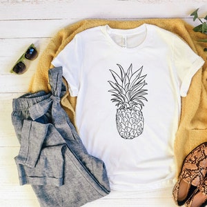 Camisa de pinas de verano Etsy Espana