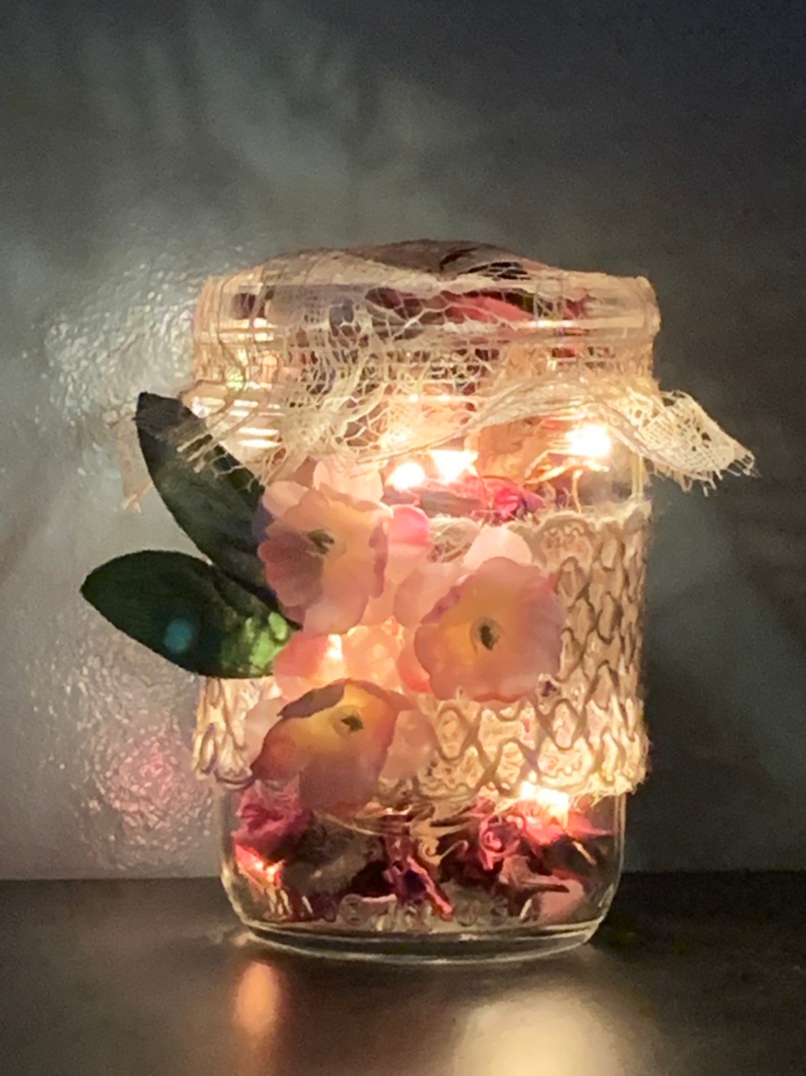 Lighted Potpourri Jar Etsy