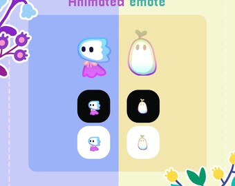 2 Animated emotes | Twitch & Discord | Dance | Spirits