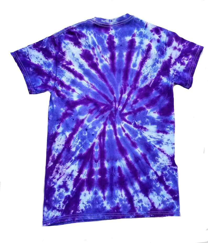 Purple Tie Dye Shirt // Handmade Tie Dye // Aesthetic T Shirt | Etsy