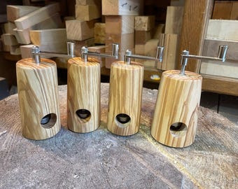 Muskatmühlen aus Olivenholz (konisch) mit dns Mahlwerk