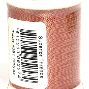 Superior Threads Twist Polyester 40 WT Variegated For Quilting and Embroidery