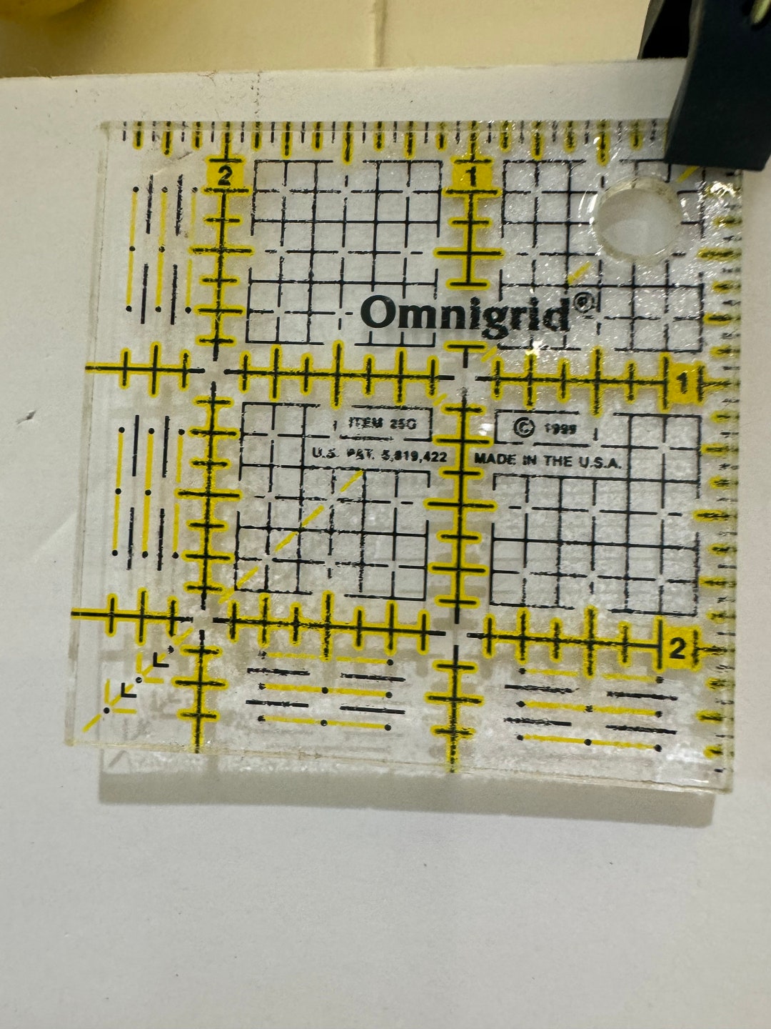 Omnigrid 2 1/2 Inch Square Ruler - Etsy