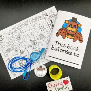 FNAF Goody Bag Party Favors Ideal Stocking Filler Five Nights at Freddy ...