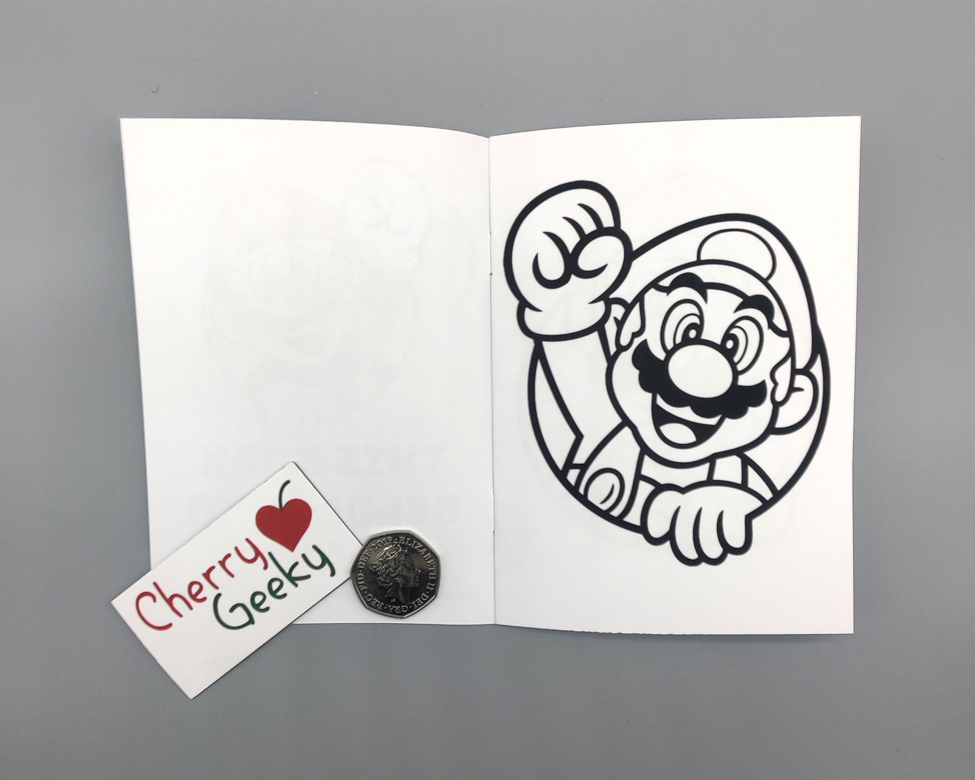 Super Mario Colouring Books Party Favours / Gift Bag Items / - Etsy