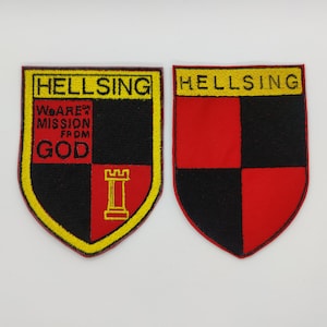 Hellsing embroidered patch for cosplay - based on the anime / manga - Ultimate