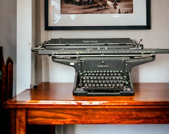 Antique Underwood Elliott Fisher Co. Typewriter