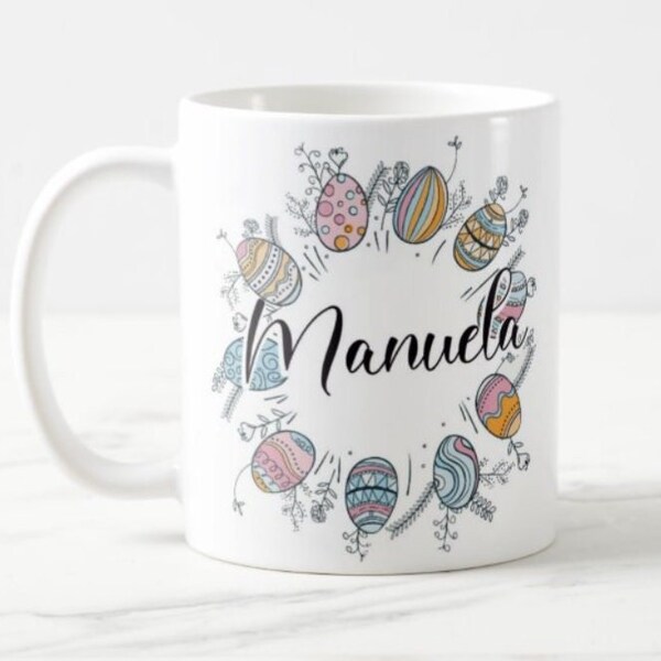 Ostern Tasse Mit Name Ostern Mit Name Ostertasse Ostern Tasse Personalisiert Tasse Mit Name Tasse Personalisiert