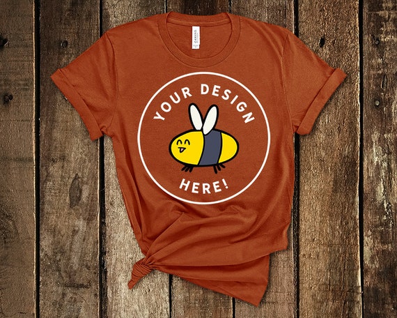 Download Bella Canvas 3001 Autumn Womens Summer Knotted T-Shirt ...