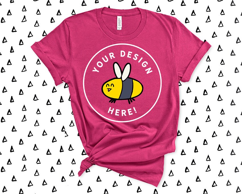 Female Bella Canvas 3001 T-Shirt Mockup Mega Bundle All | Etsy