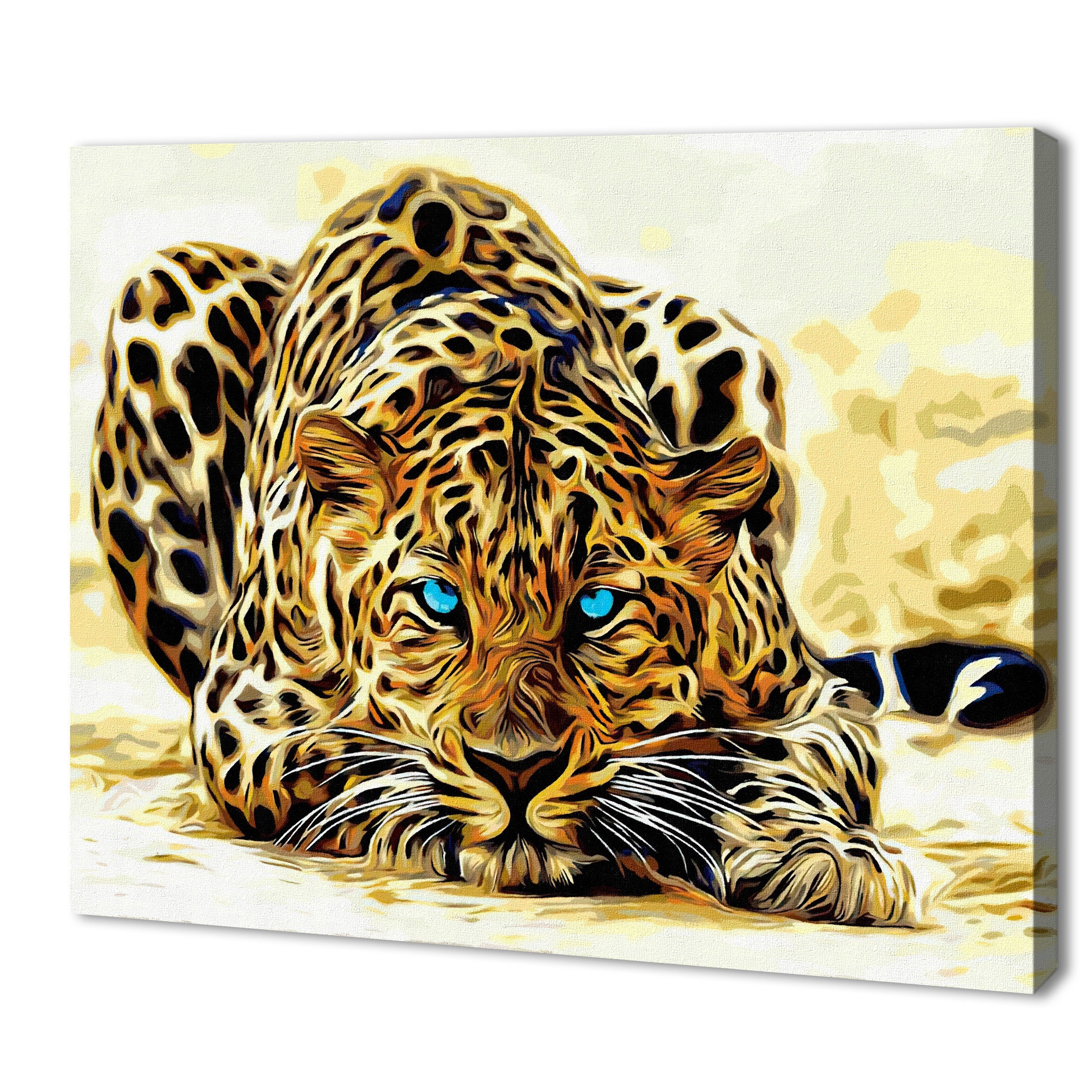 Leopard acrylbild - .de