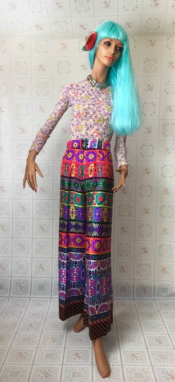 Psychadelic 1970’s Alex Colman Festival Pants